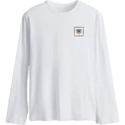 Hurley Мъжка ликра Hurley Rash Regular Bolud L/S Lycra - White - размер XXL (050-2356-0215)