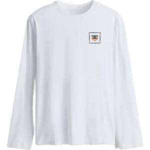 Hurley Мъжка ликра Hurley Rash Regular Bolud L/S Lycra - White - размер XXL (050-2356-0215)