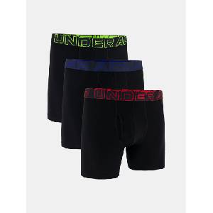Under Armour Мъжки боксерки Under Armour M UA Perf Cotton 6in (3 бр. ) Under Armour | Cheren | МЪЖЕ | XS