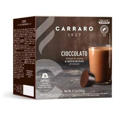 CARRARO Cioccolato kompatibilní s Dolce Gusto 16 ks