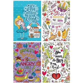 Bourgeois Тетрадка Bourgeois A5 64л Ред Гъвк К (1120608-201276-18370-18371-18372)