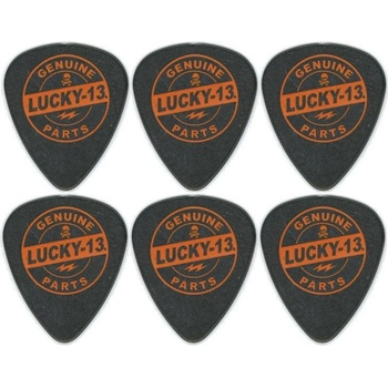 Dunlop L07R 1.00 LUCKY 13B 6 Перце за китара (L07R100-6PACK-SET)