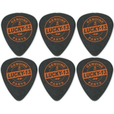 Dunlop L07R 1.00 LUCKY 13B 6 Перце за китара (L07R100-6PACK-SET)