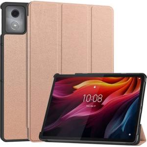 Gigapack Lenovo Tab K11 Plus GIGAPACK Tok стоящ, с кожен ефект, активен FLIP, държач за настолен компютър, GOLDEN GP-168238 (GP-168238)