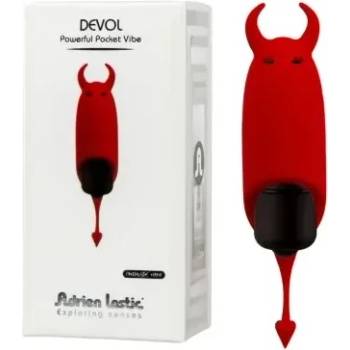 Image 1 of Мини вибратор, джобно дяволче, 8, 5см. - Pocket Devil Red (D-237061)