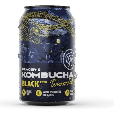 Prager´s Kombucha Black edition 330 ml