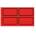 Top Office Самозалепващи етикети Top Offic, Ученически, Червени, 40 броя, office1_1540200325