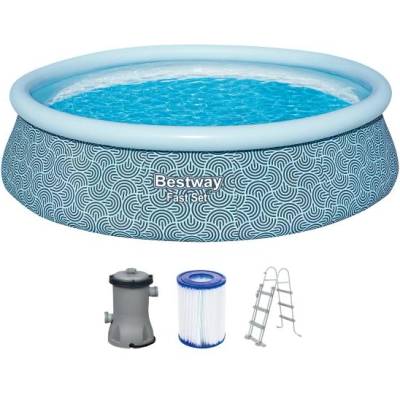 Bestway 57372 Кръгъл басейн комплект, 457 x 107 см с аксесоари