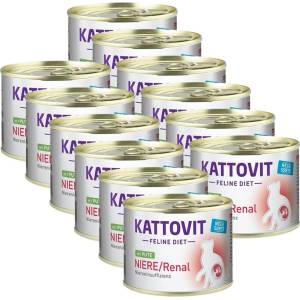 KATTOVIT Niere / Renal консерви за бъбреци с пуйка 12 x 185 г