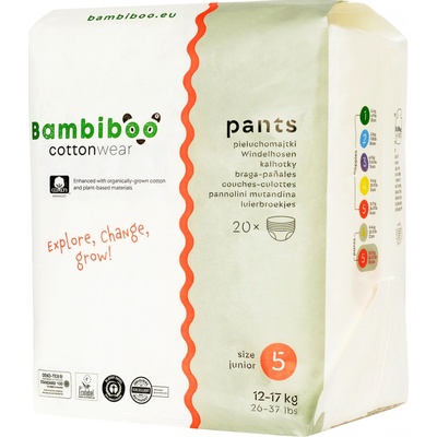 Bambiboo PANTS 5 20 ks12-17 kg