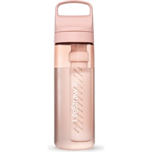 LifeStraw Go 2.0 Water Filter Bottle 22oz Cherry Blossom Pink WW LGV422PKWW