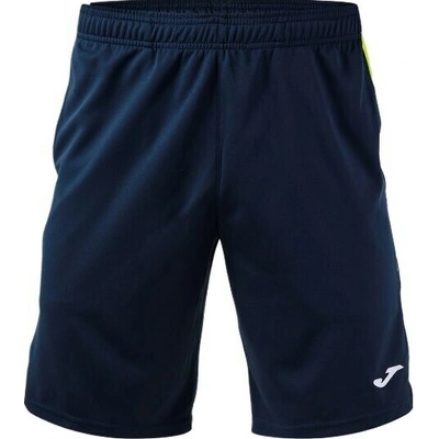 Joma Terra bermuda dark navy lime Modrý