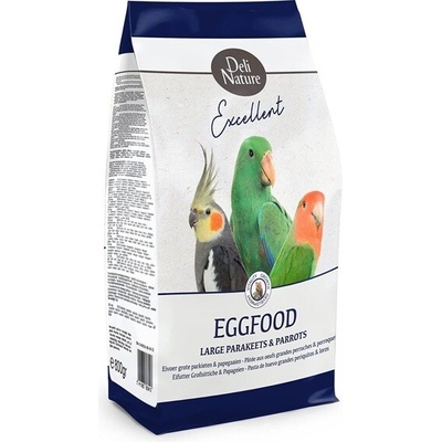 Eggfood Large Parakeets and Parrots Moist 0,8 kg – Zboží Mobilmania