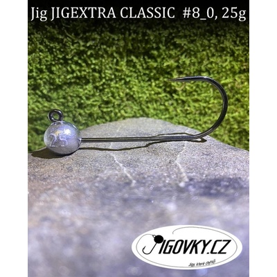 Jigovky.cz Jigové hlavičky Jigextra Classic vel.8 25g 3 ks