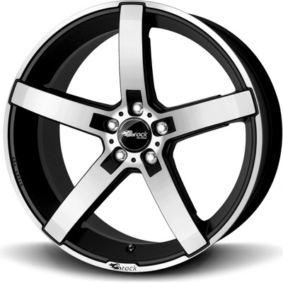 Brock B35 7,5x17 5x114,3 ET35 matt black polished