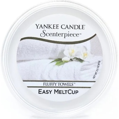 Yankee Candle Scenterpiece wax Fluffy Towels ароматизиран восък 61 гр