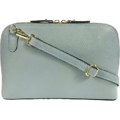 Vera Pelle dámská kožená crossbody kabelka světle 3575 D92 CELESTE modrá