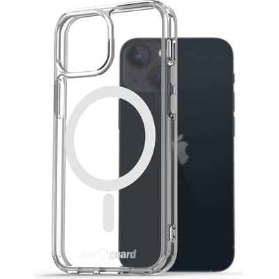 Kryt na mobil AlzaGuard Crystal Clear TPU Case Compatible with Magsafe pre iPhone 13 Mini (AGD-PCMTZ19)