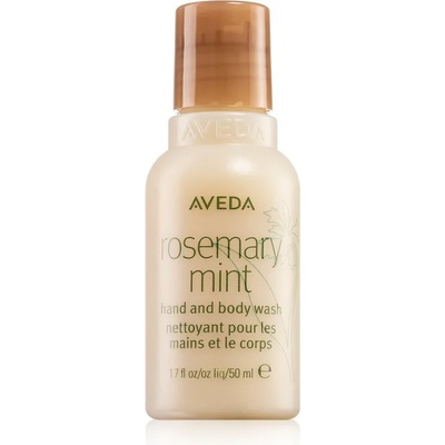 Aveda Rosemary Mint Hand and Body Wash нежен сапун за ръце и тяло 50ml