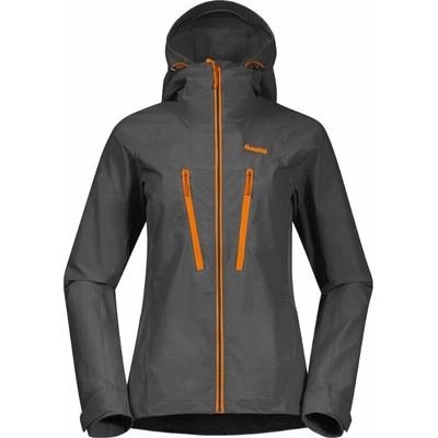 Bergans Cecilie Mountain Softshell Women Solid Dark Grey/Cloudberry Yellow XS Яке (2554-25387-XS)