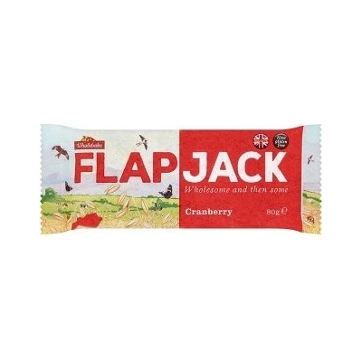 Wholebake Flapjack ovsený brusnica bezlepkový 80 g