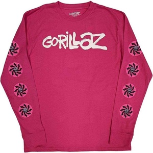 Gorillaz Repeat Pazuzu (Sleeve Print) Pink XL Риза (GORLST24MP04)