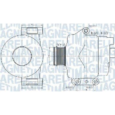 Generátor MAGNETI MARELLI 063732132010