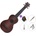 Pasadena WU-21W(BK) SET Wood Grain (Black) Сопрано укулеле (WU-21F3(BK)-SET)