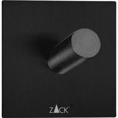 ZACK Закачалка за кърпи 5 см, черен, неръждаема стомана, Zack (ZACK40446)