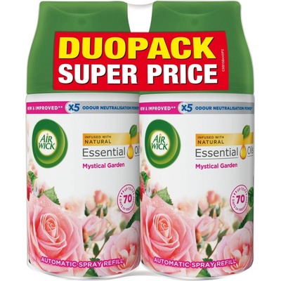 Air Wick Life Scents náplň do osviežovača vzduchu tajomná záhrada 2 x 250 ml