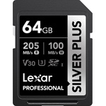 Lexar Silver Plus 1066x 64GB UHS-I/U3/A2/V30 (LSDSIPL064G-BNNNG)