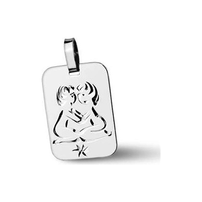 Šperky4U Stříbrný přívěšek znamení Blíženci ZB511430 06