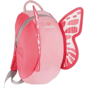 LittleLife batoh Animal Butterfly růžový