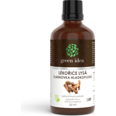Green idea Sladké drievko tinktúra kvapky 50 ml