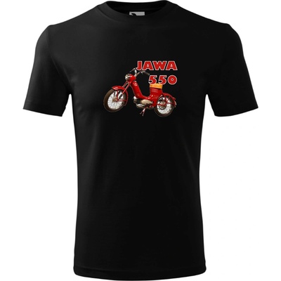 Tričko Jawa 550 čierna