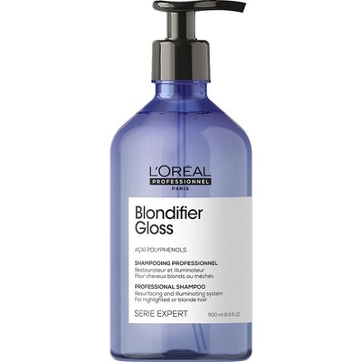 L'Oréal Professionnel Serie Expert Blondifier Gloss Šampón pre blond vlasy 500 ml