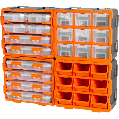Tactix Sada plastových organizérů 4 ks TC32067BAL