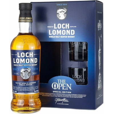 Loch Lomond 1814 46% 0,7 l (darčekové balenie 2 poháre)