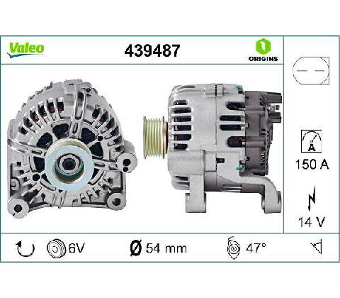 Generátor VALEO 439487