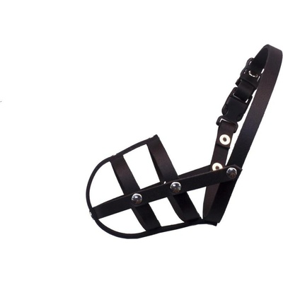 BAFPET Kožený náhubek pletený č. 1 16 cm 6 cm 28 - 37 cm