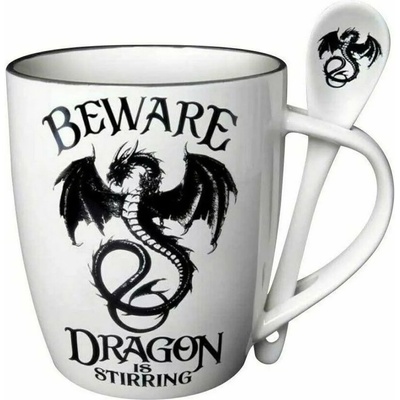 Alchemy gothic Чаша с лъжица ALCHEMY GOTHIC - Dragon is Stirring - ALMUG14