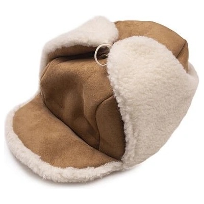 teranice z ovčí vlny velur hnědá