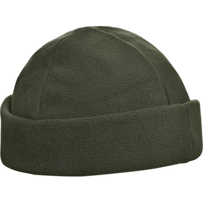 Čiapka fleece polár oliv zelená