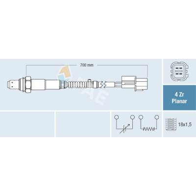 Lambda sonda FAE 77689