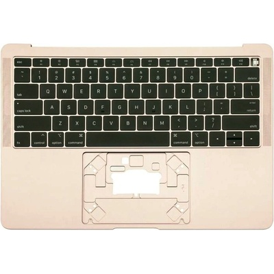 Apple MacBook Air 13" A1932 (2018 - 2019) - Horný Rám Klávesnice + Klávesnica US (Gold), Gold