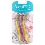 Gillette Venus 3 - самобръсначки за еднократна употреба Dragonfruit 3 бр