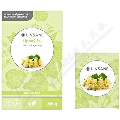 LIVSANE Lipový čaj 20 x 1,8 g