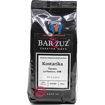 Barzzuz Kostarika Tarrazu 100% Arabica 200 g