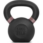 Yes4All Unisex Adult Kettlebell Weights with Wide Handles and Flat Bottoms, Powder Coated, Ball Handle, F - Brown - 14 kg - Z9TZ (Z9TZ)
