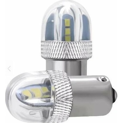 Rabel BA15S 6 smd 3030 P21W bílá
